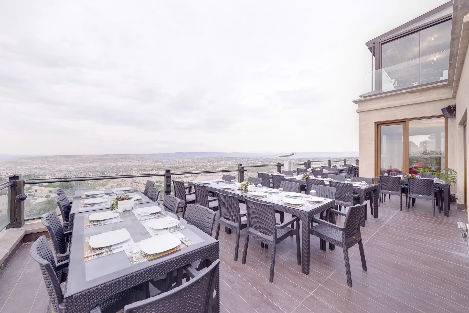 CCR restaurant and valley view